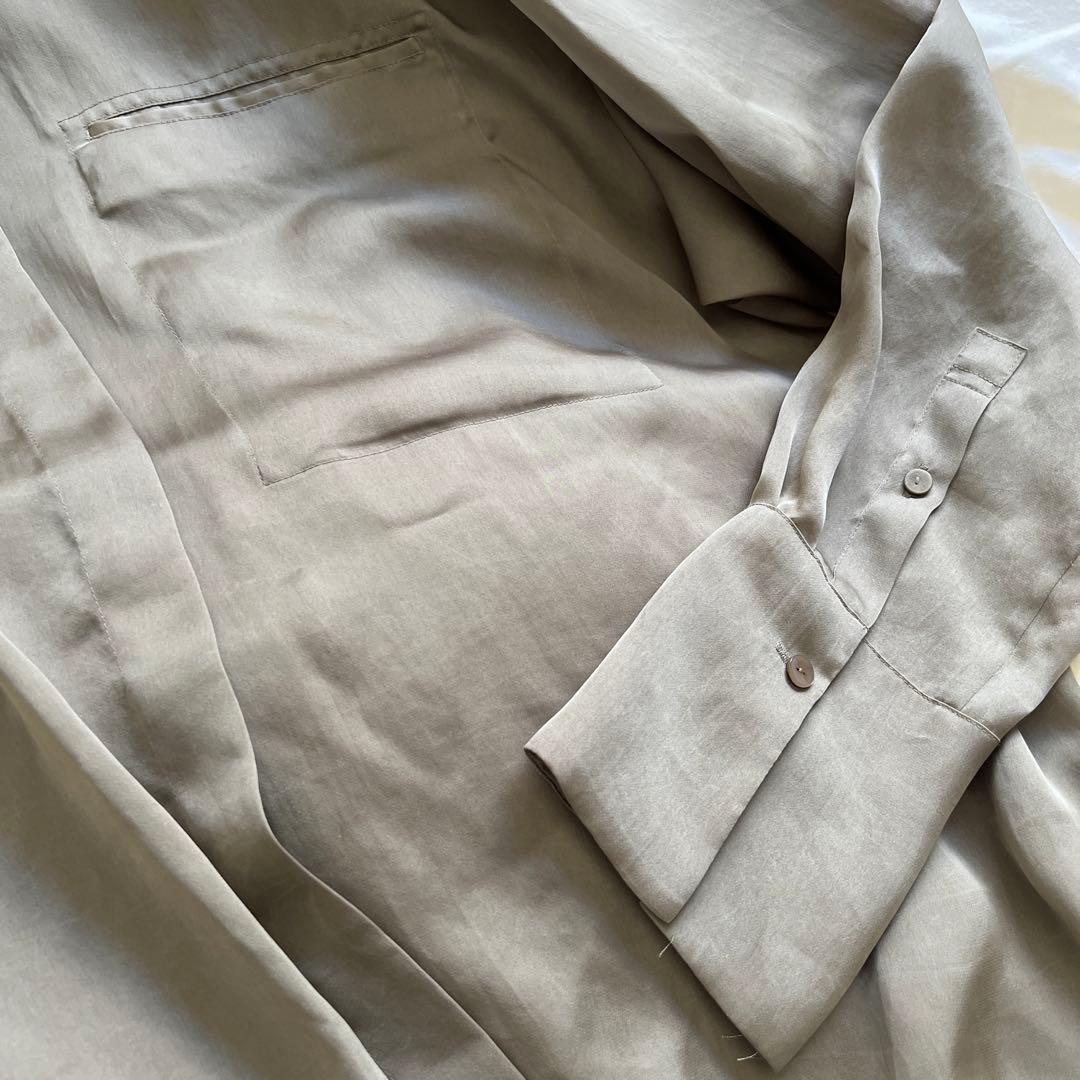 限定製作】 todayful オーガンジーポケットシャツ FREE SIZE シャツ