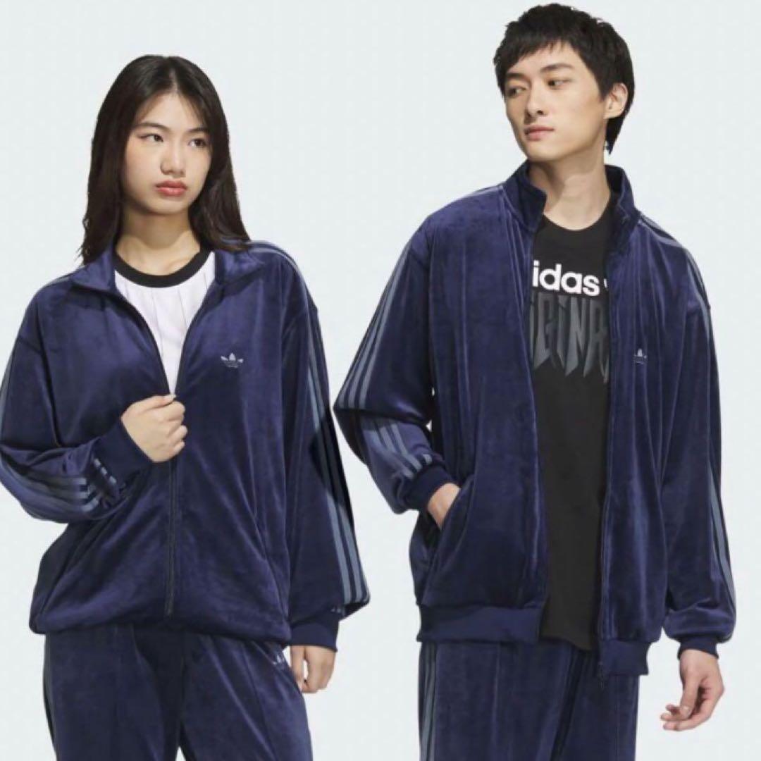 adidas Originals ベッケンバウアー ベロア トラックジャケットS