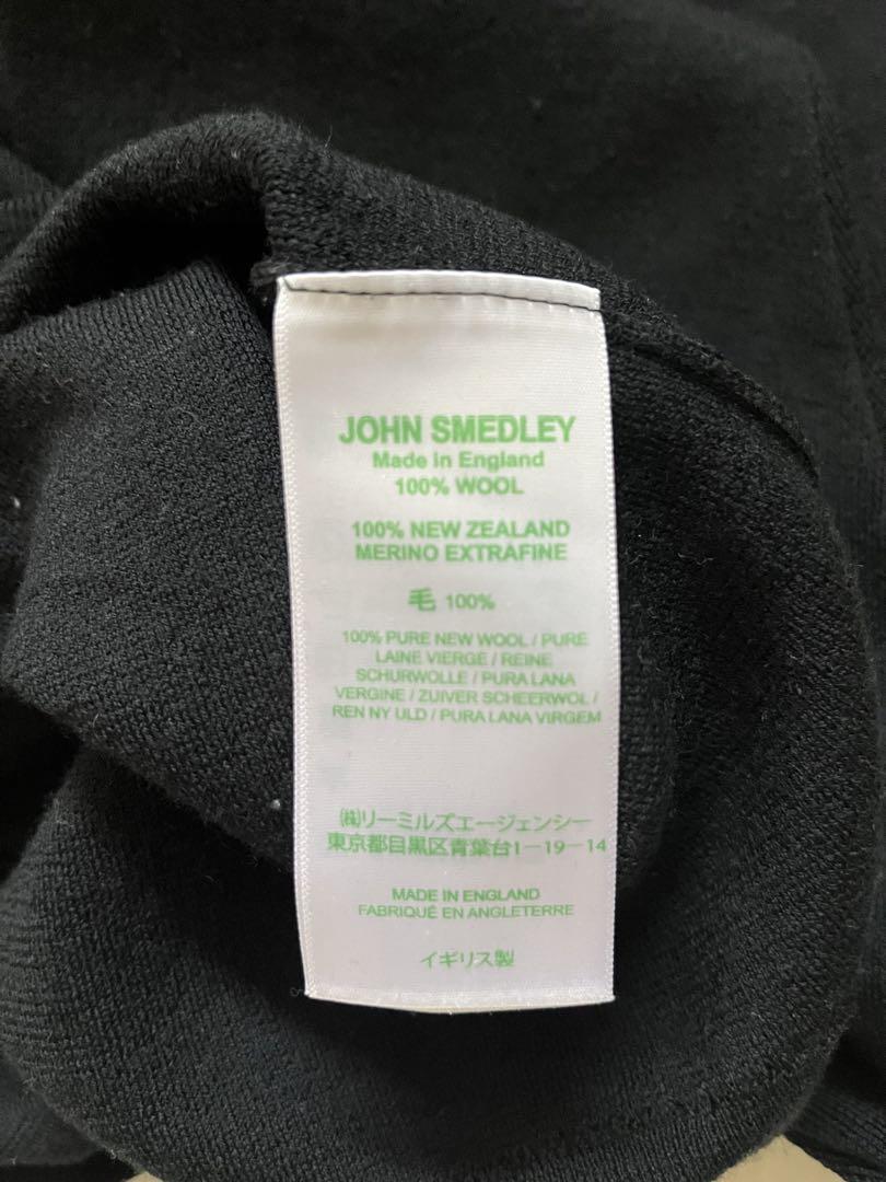 JOHN SMEDLEY Vガゼット クルーネックセーター