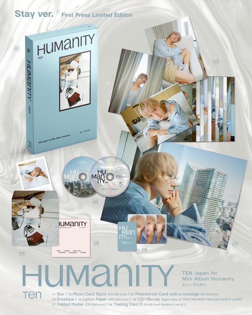 ワケあり】 TEN『Humanity』 5形態コンプリートセット K-POP・アジア
