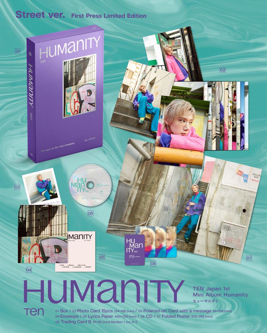 ワケあり】 TEN『Humanity』 5形態コンプリートセット K-POP・アジア