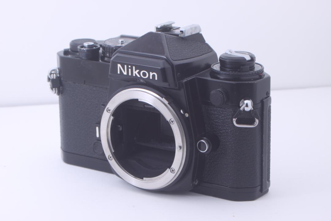 Nikon FE 黒 Body 動作品 ニコン