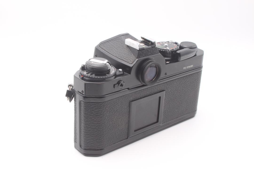 Nikon FE 黒 Body 動作品 ニコン