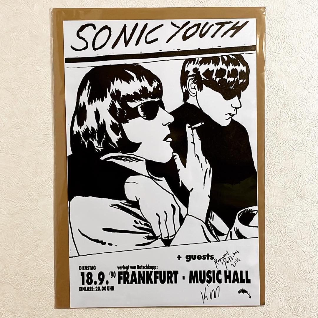 90s sonic youth ソニックユースkozik ポスター kozik ソニックユース sonic youth シルクスクリーン ポスター