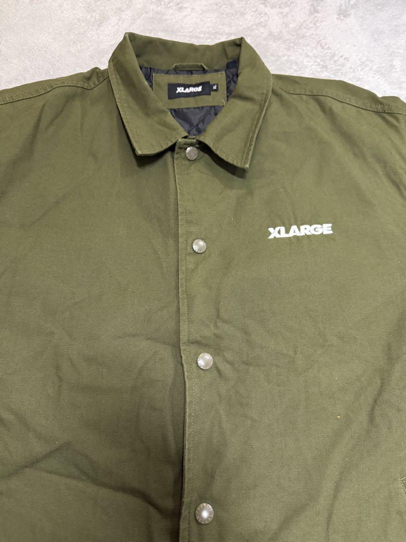 XLARGE ゴリラロゴ ジャケット カーキ