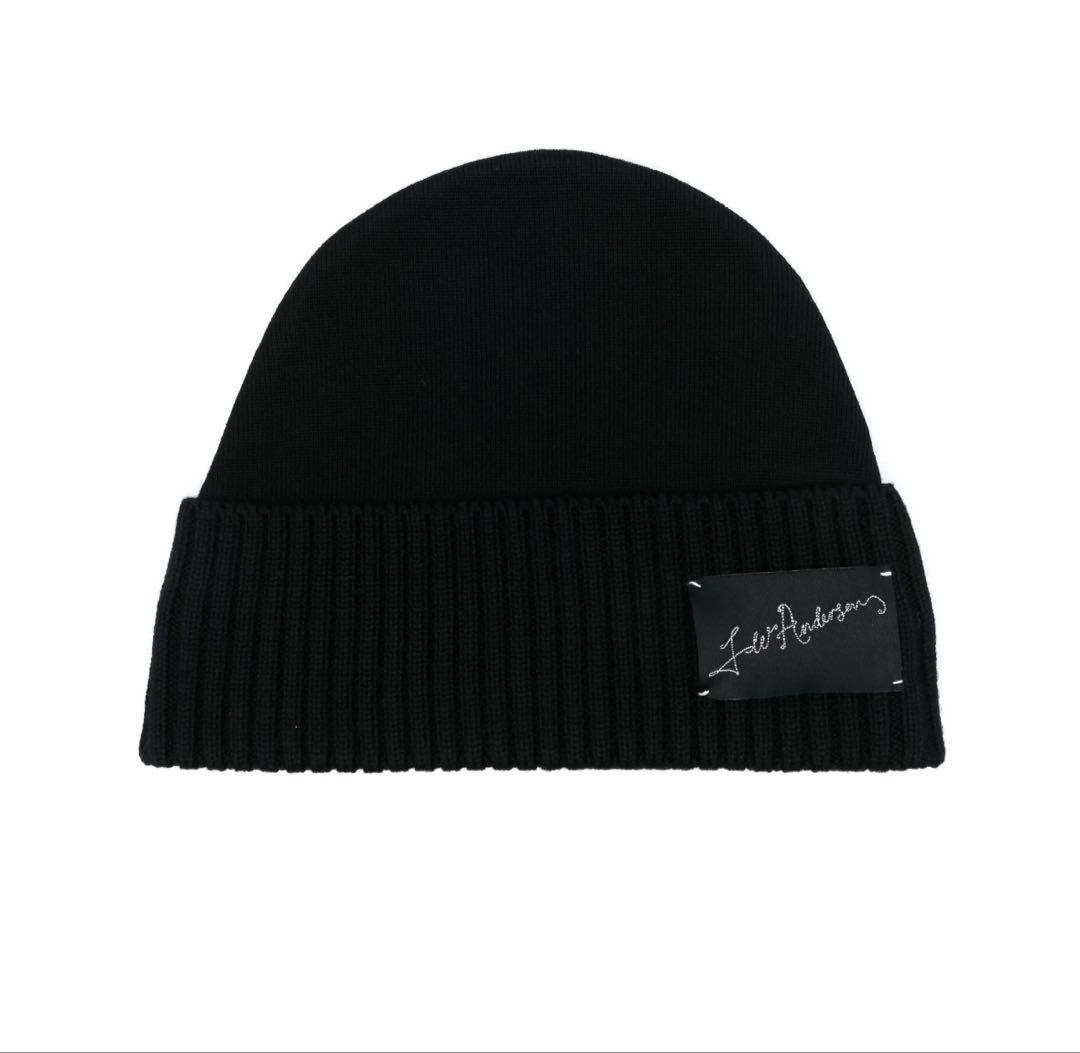 帽子 jwanderson LOGO patch Knit beanie