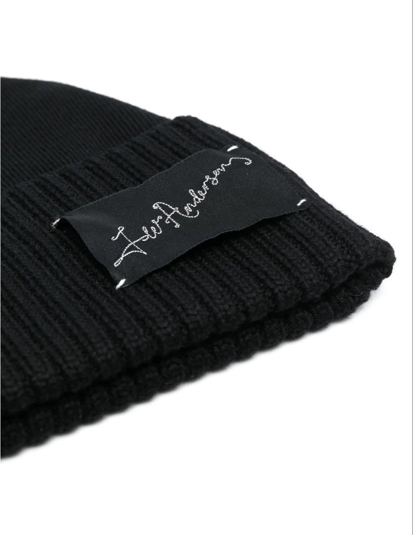 帽子 jwanderson LOGO patch Knit beanie