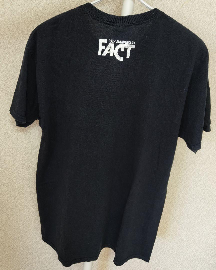 FACT 15周年 Rock-O-Rama ビッグロゴ Tシャツ 　ブラック