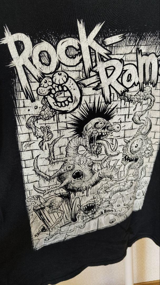FACT 15周年 Rock-O-Rama ビッグロゴ Tシャツ 　ブラック