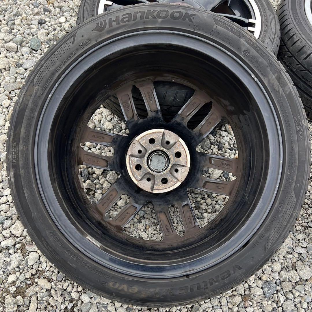 ミニクーパー ハンプトン ホイール 17インチ バリ山ホイール 4本