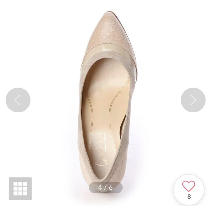 正規通販 新品 未使用 Style Lab 異素材ミックスポインテッドパンプス 高機能 ハイヒール パンプス Alrc Asia