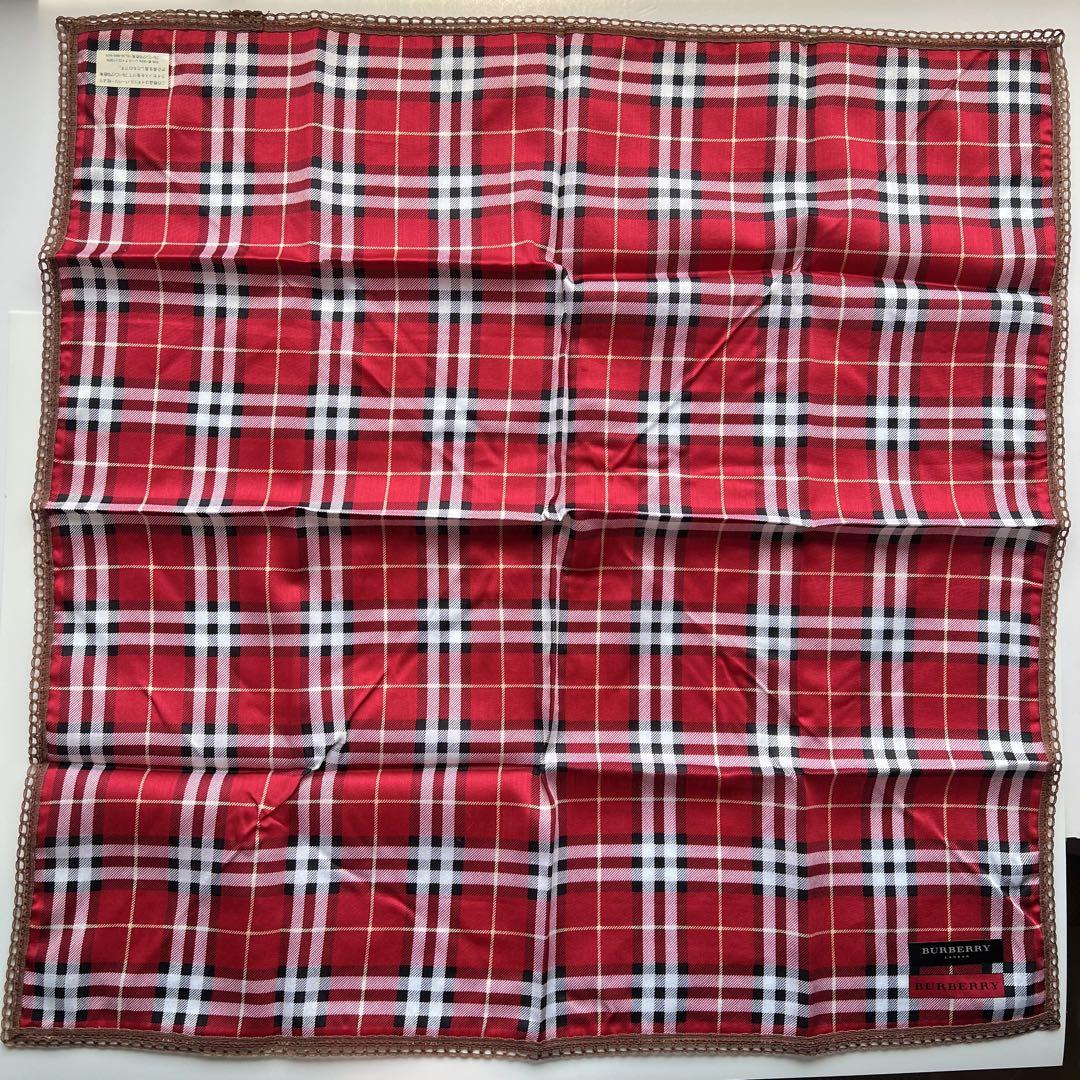 Burberry バーバリー ハンカチ 2枚セット - メルカリ