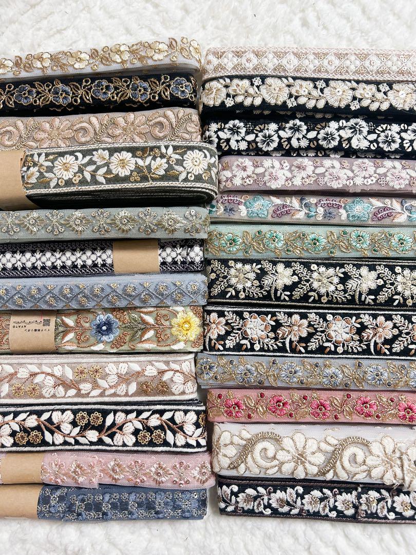 インド刺繍リボン