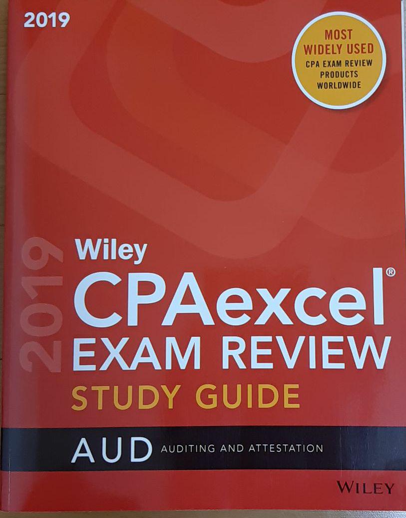 Wiley CPAexcel EXAM REVIEW 2019 AUD