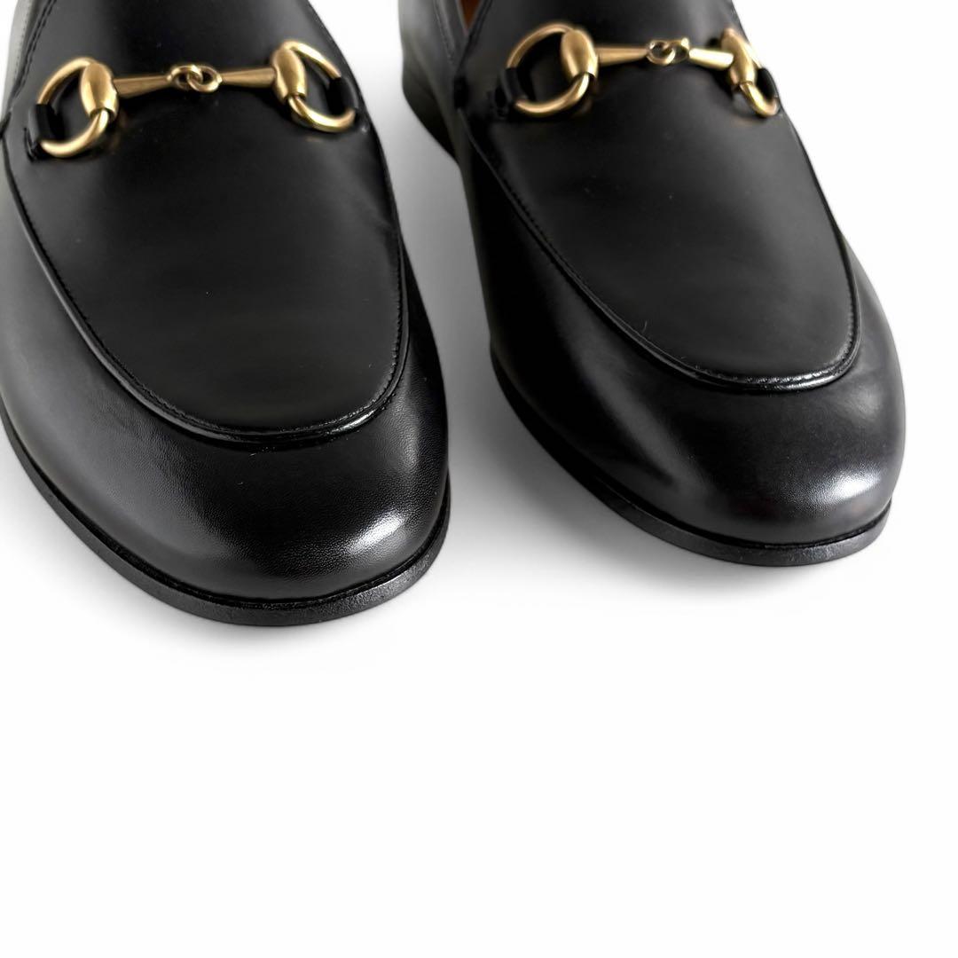未使用 GUCCI ヨルダーン ホースビット ローファー 36