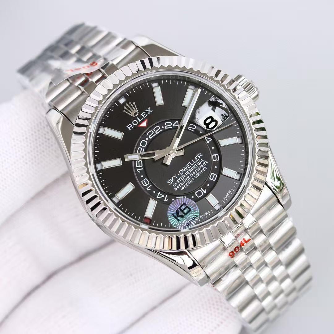 ROLEX Sky-Dweller グレー 自動巻き