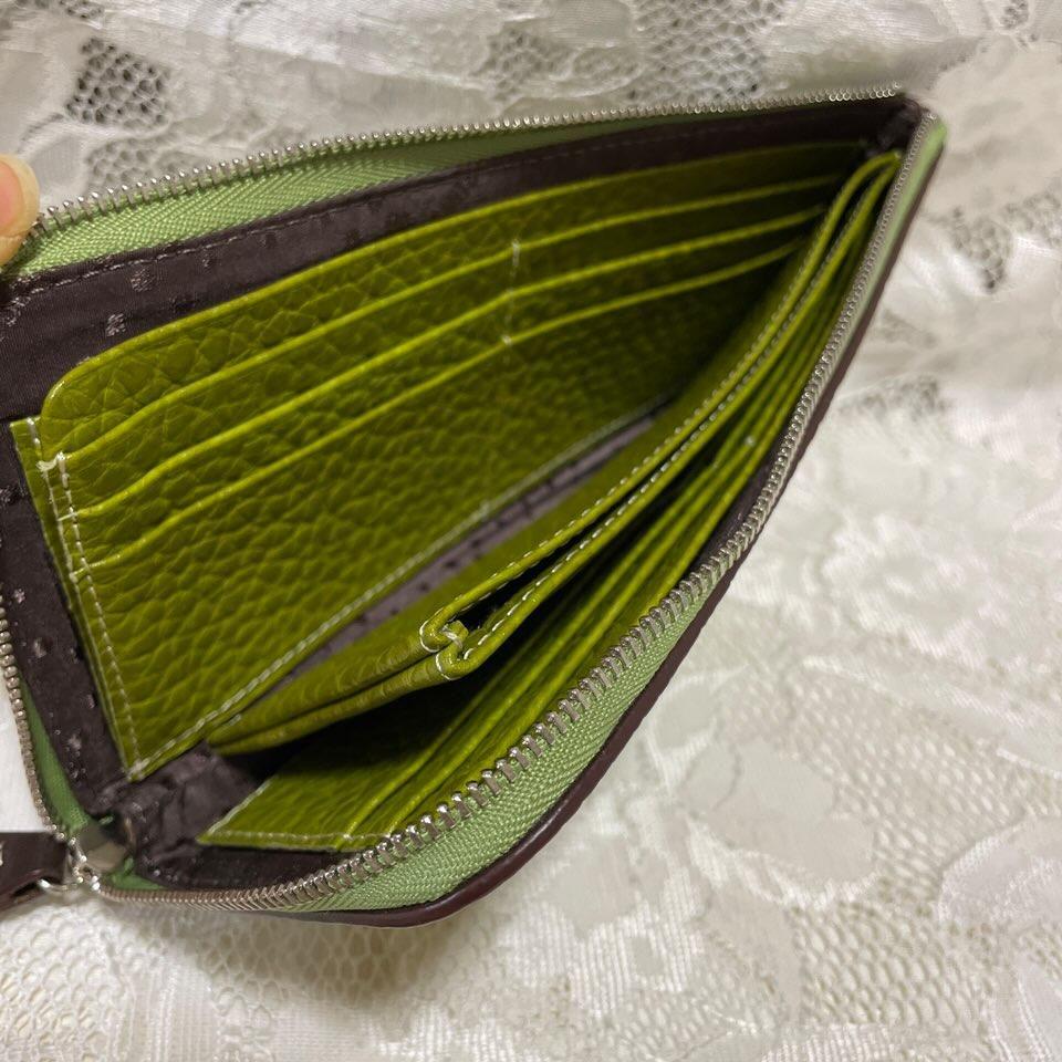 未使用 ペレボルサ PELKE BORSA L字ファスナー 長財布