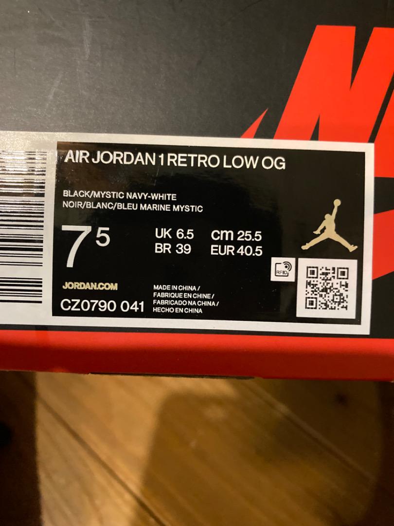 シビック様専用Air Jordan 1 OG Mystic Navy 25.5