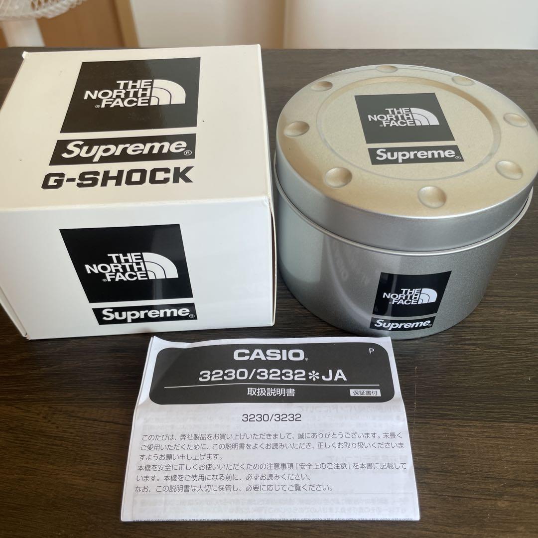 Supreme×thenorthface×G-SHOCK トリプルコラボ　黒