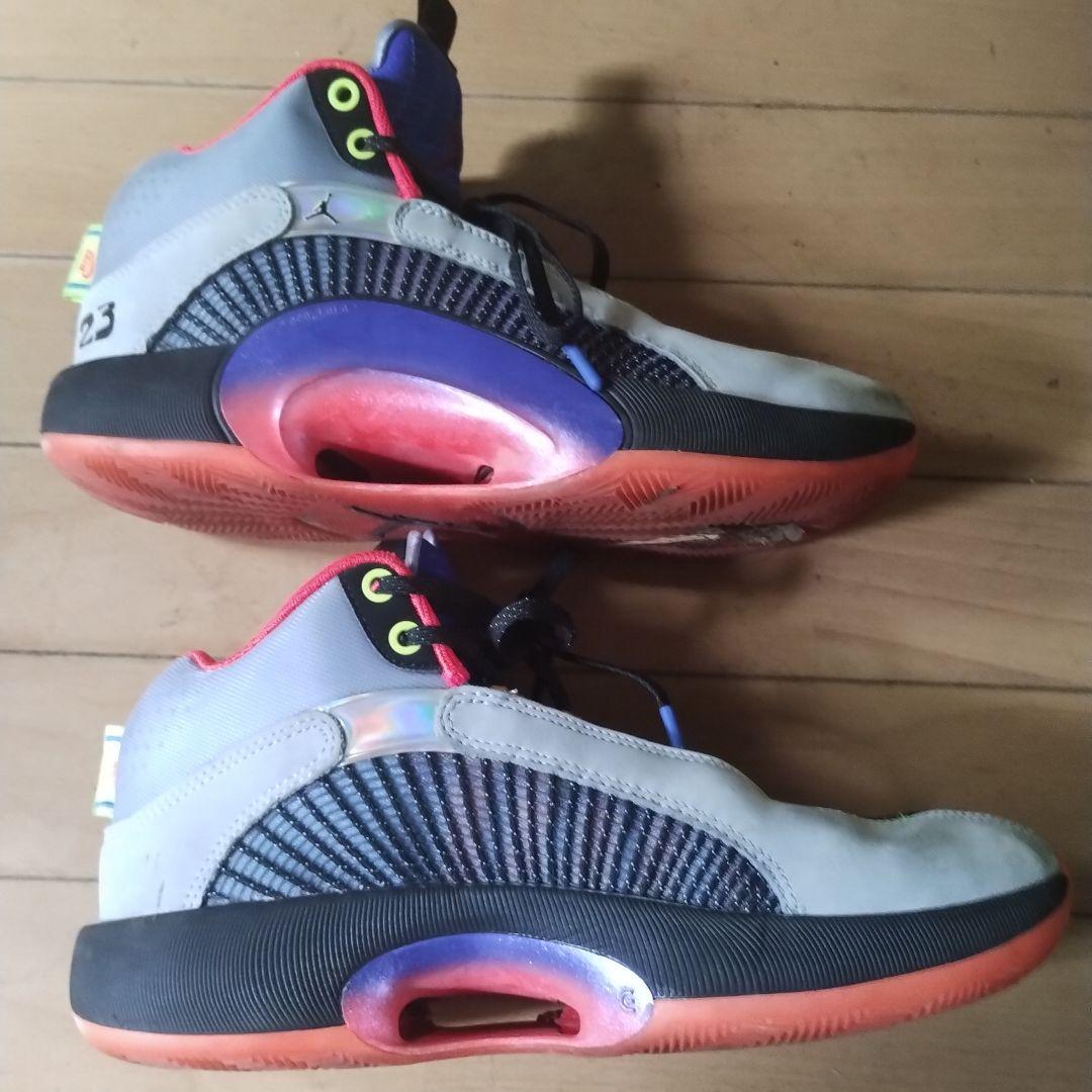 Air Jordan 23 バスケットシューズ グレー/ブラック/ブルー