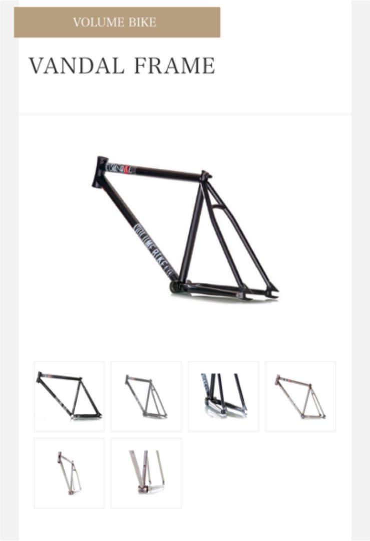 Volume Vandal Frame – FIXED GEAR ARCHIVE - パーツ