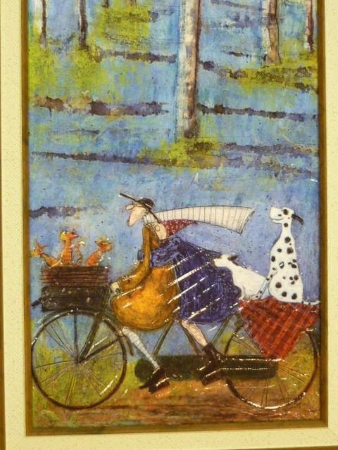 絵画 軽量ゲルアートフレーム☆サムトフト アートフレーム「スプリング