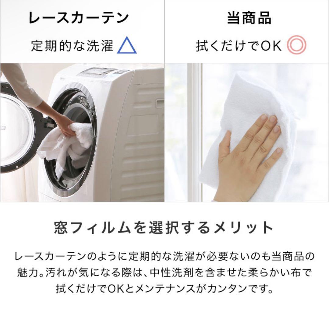 【水、接着剤なしで貼れる】目隠し窓シート 窓フィルム ガラスフィルム