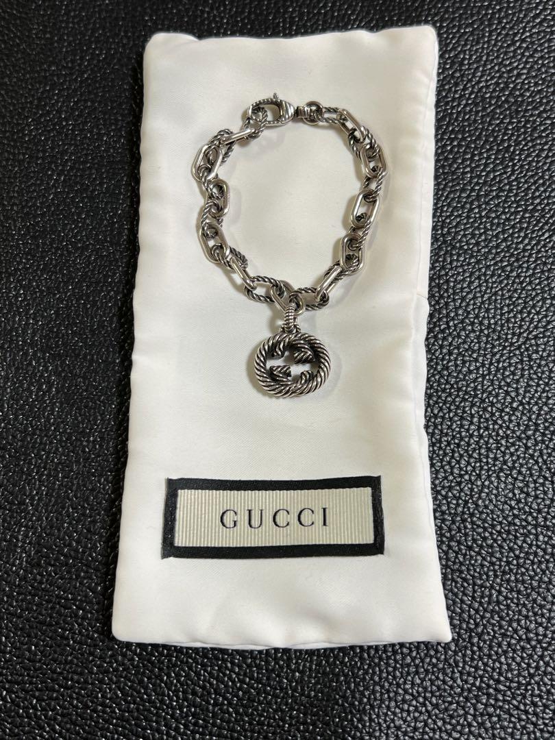 【GUCCI】インターロッキング　ブレスレット