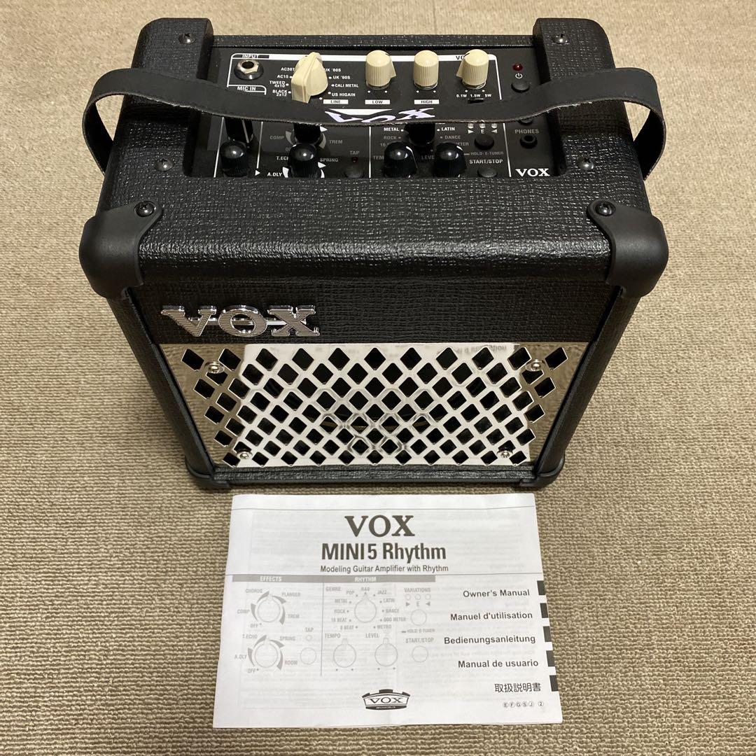 vox mini5 rhythm アンプ