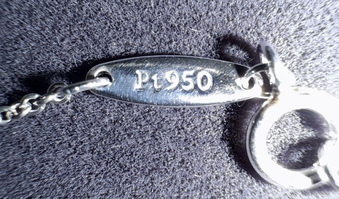 週末価格　Tiffany ティファニー　プラチナ　ネックレス　バイ　ザ　ヤード