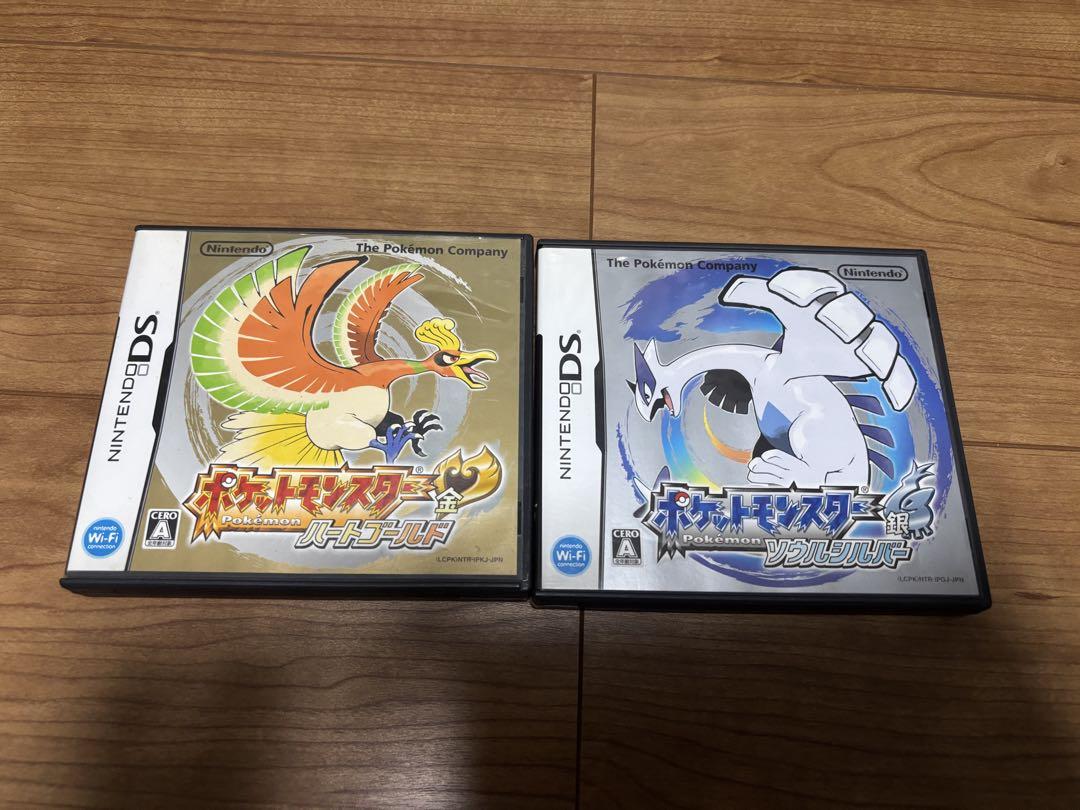 ポケットモンスター ハートゴールド・ソウルシルバー パッケージ説明書付き ポケットモンスター ハートゴールド ソウルシルバー 箱説明書
