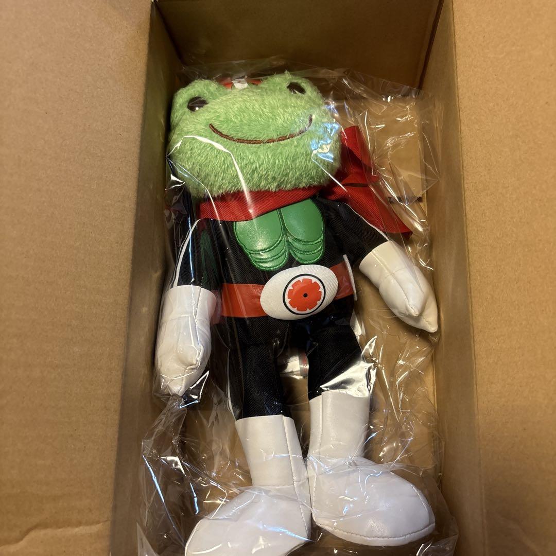 かえるのピクルス 仮面ライダー　×　ピクルス コラボ ポージング かえるのピクルス 仮面ライダー ピクルス コラボ ポージング