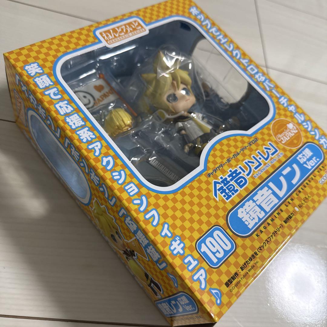 【新品未開封】ねんどろいど　鏡音リン鏡音レン　応援Ver. 189 190