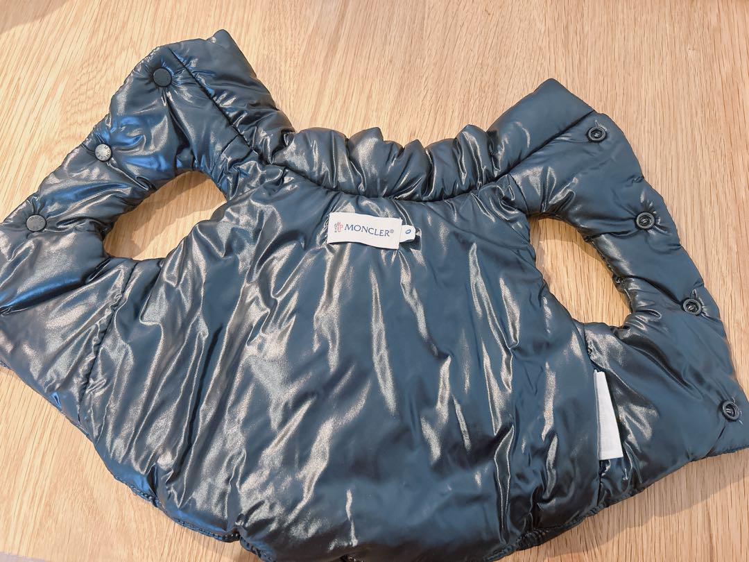 MONCLER  ダウンベスト  サイズ0  ブラック