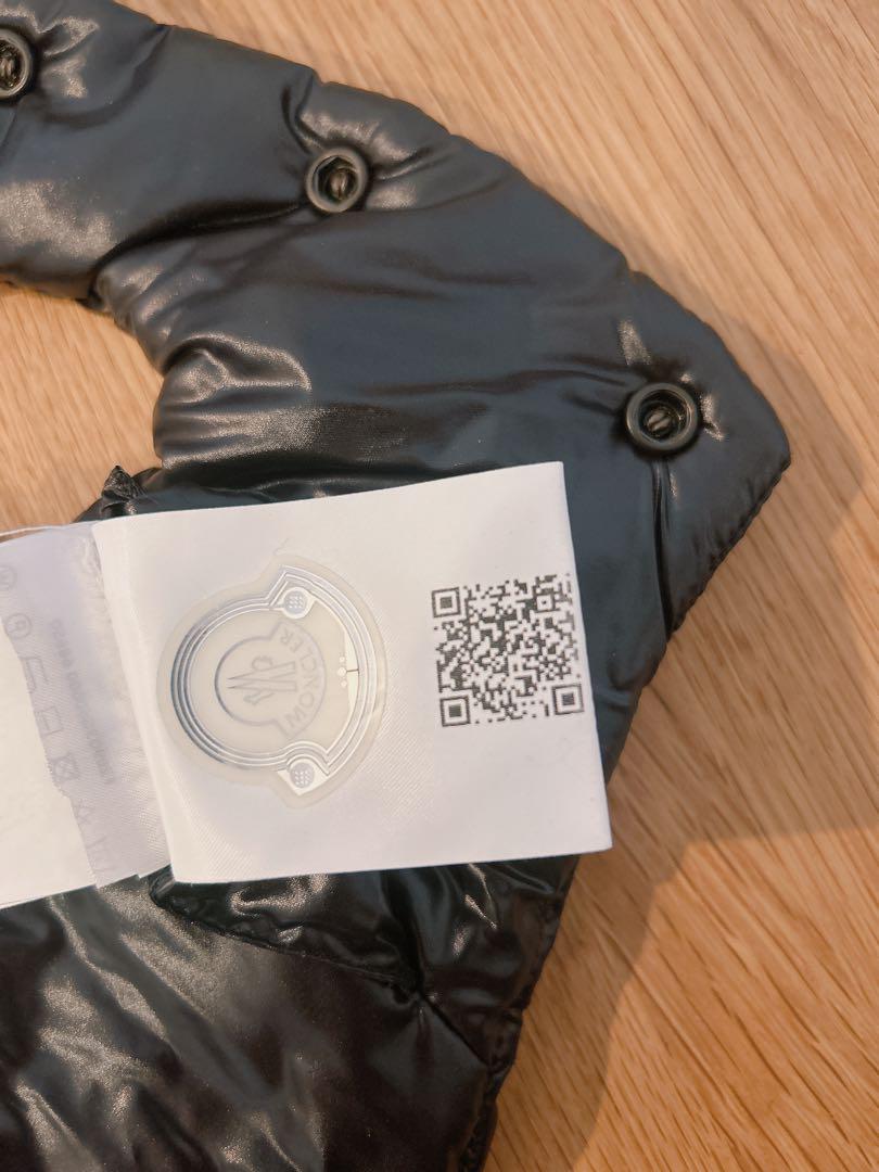 MONCLER  ダウンベスト  サイズ0  ブラック