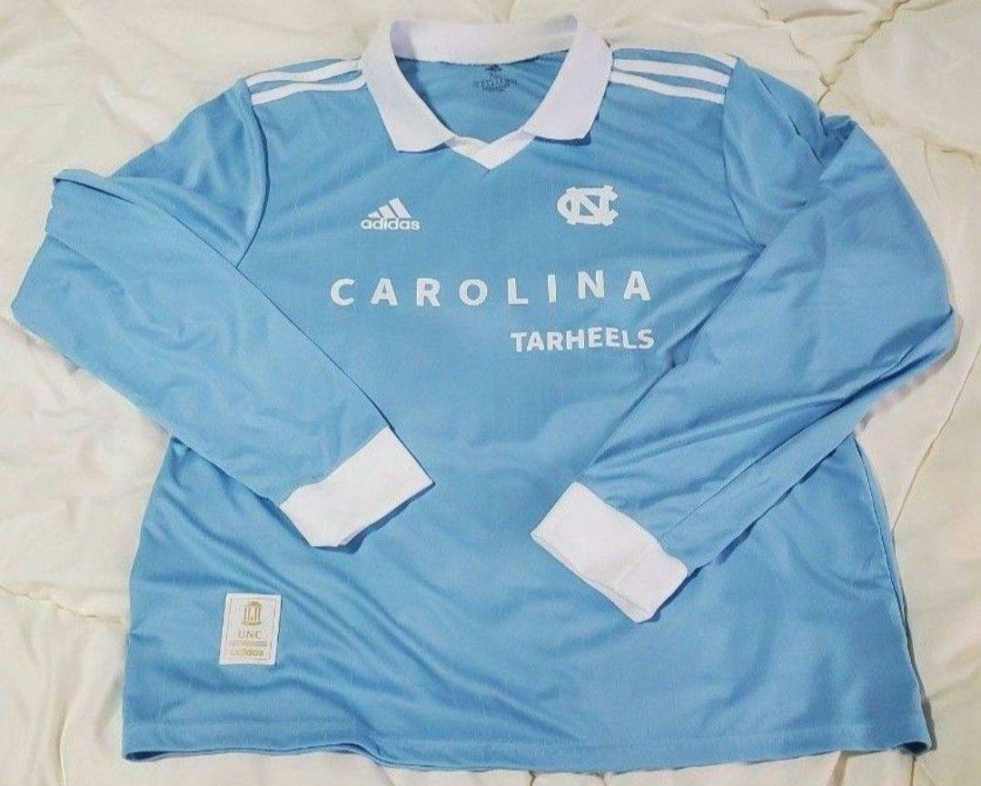 アディダスadidas ノースカロライナ UNC ジョーダン 長袖サッカーシャツ