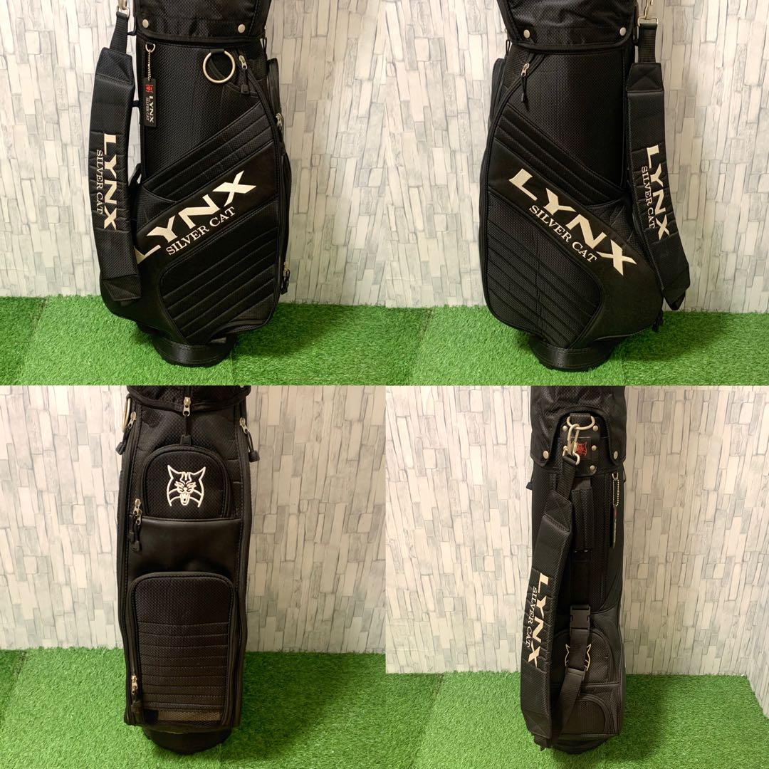 良品 LYNX/リンクス SILVER CAT メンズゴルフクラブセット13本