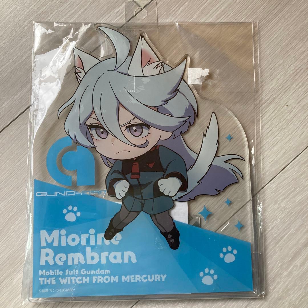 水星の魔女　けもみみイラストアクリルイラストボード　ミオリネ