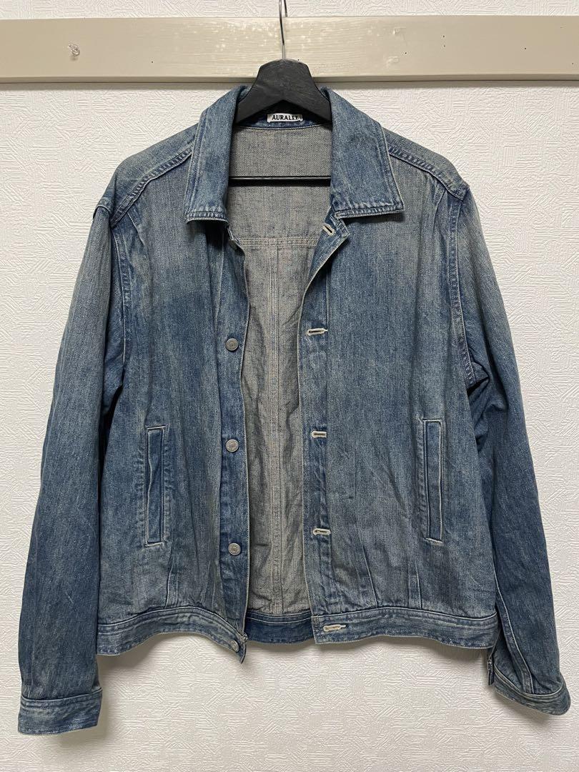 AURALEE SELVEDGE FADED LIGHT DENIM オーラリー