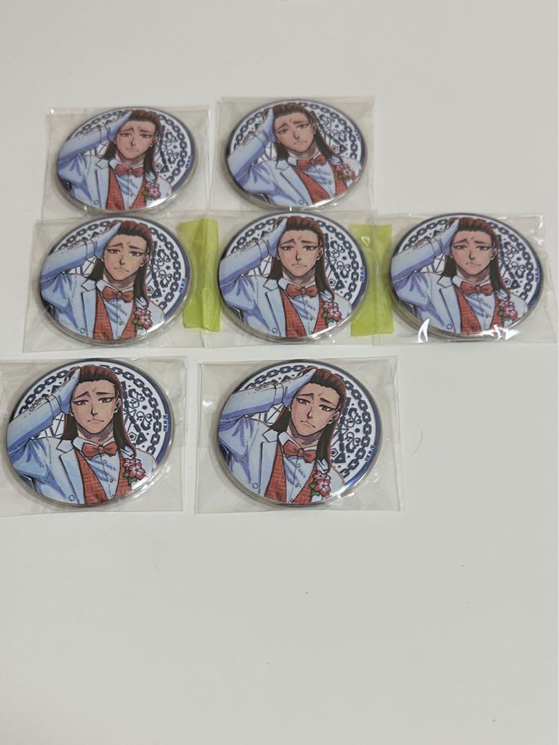 ブルーロック 馬狼照英 原画展 アルティメタル缶バッジ