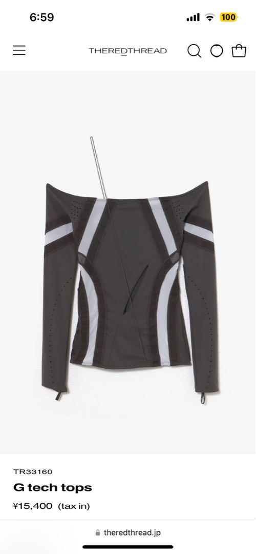 THE RED THREAD / G tech tops
