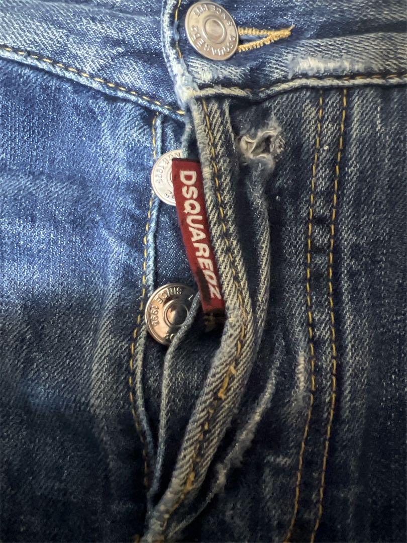 【美品】DSQUARED2 ディースクエアード　メンズデニム　44