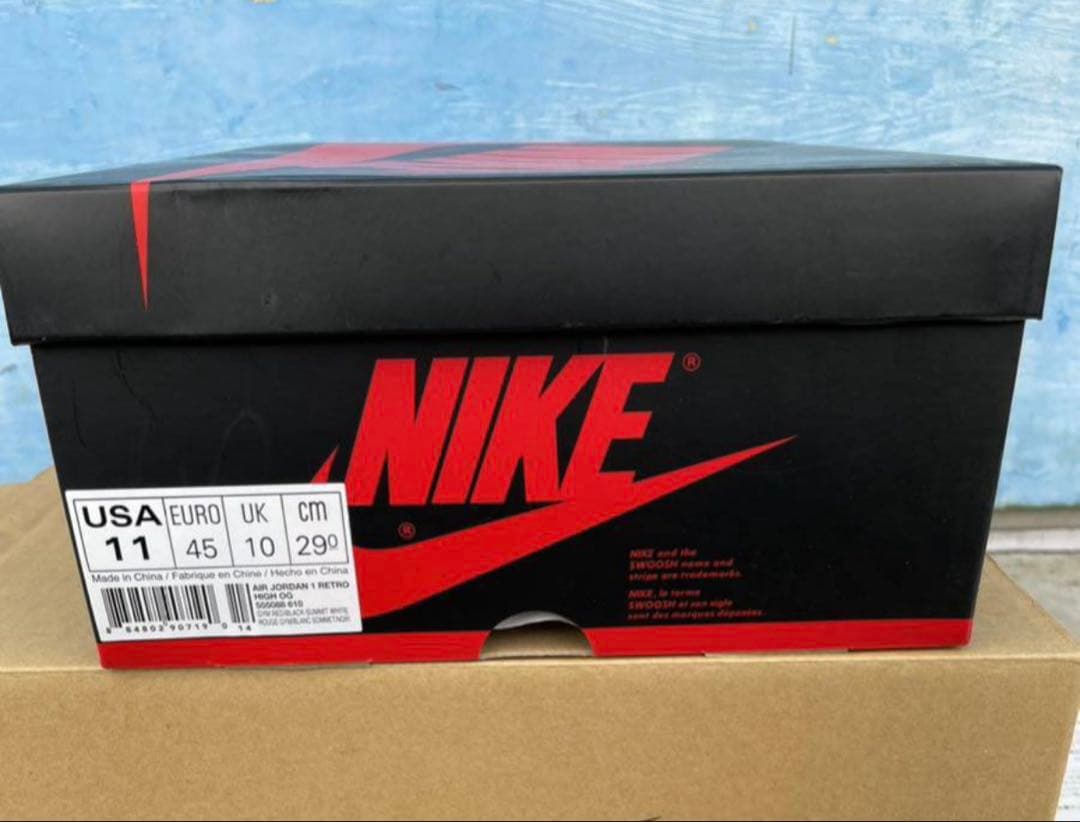 Nike Air Jordan 1 Retro High OG Bred Toe Nike Air Jordan 1 Retro High OG Bred Toe