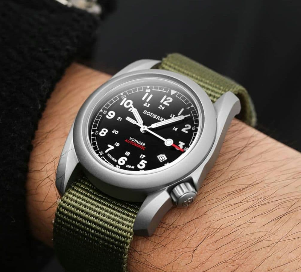 Boderry Voyager Field Watch 自動巻き腕時計