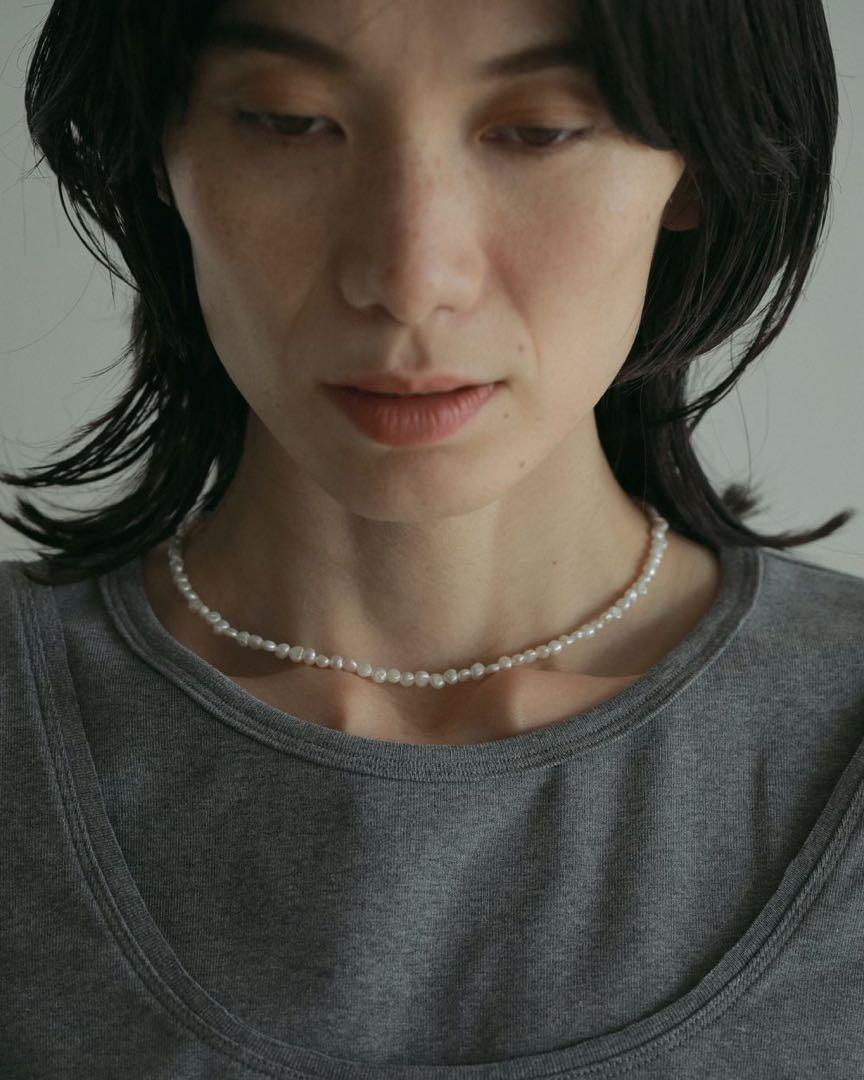 anuke アンヌーク Mini Pearl Necklace - メルカリ