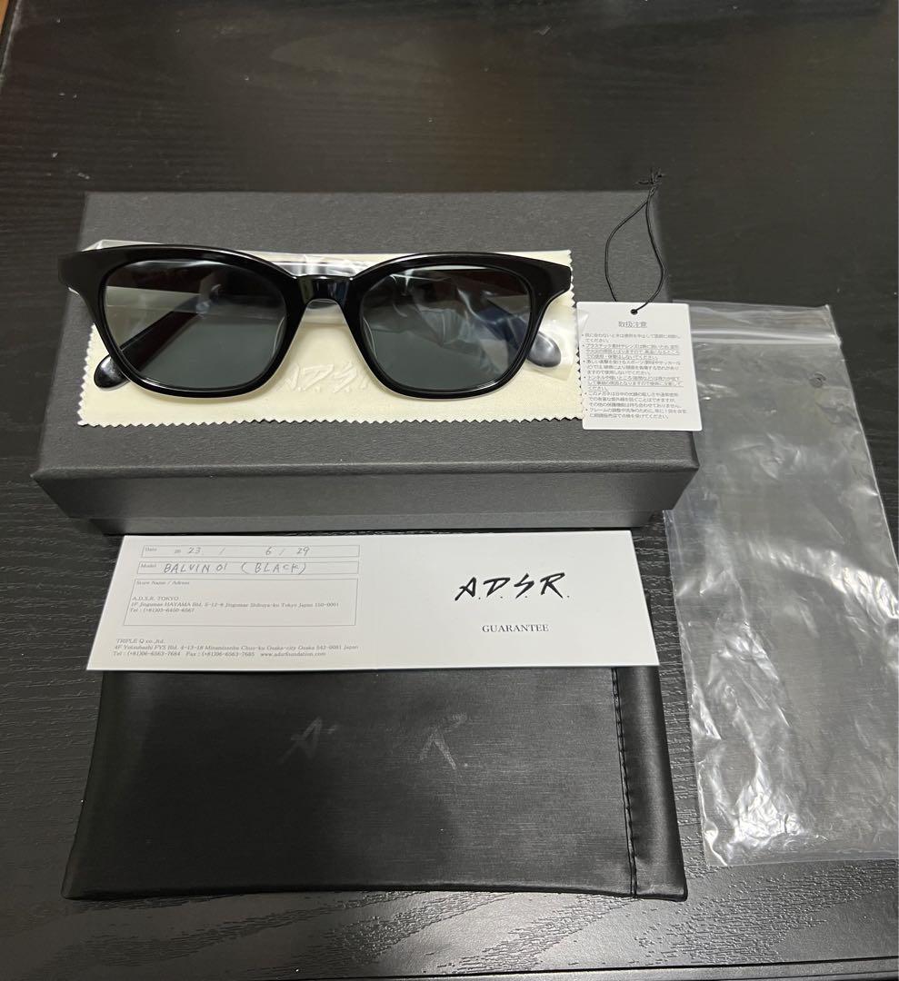 ADSRサングラスBALVIN Shiny Black/Black