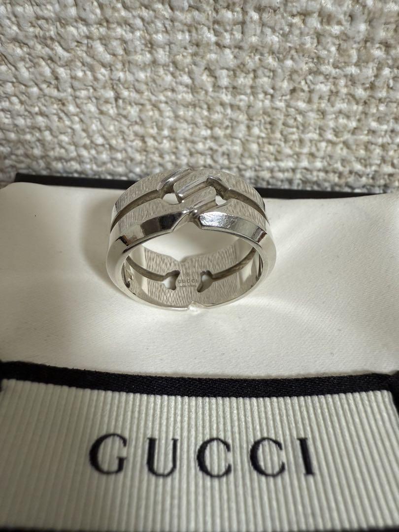 GUCCI インフィニティ ノット ワイド リング