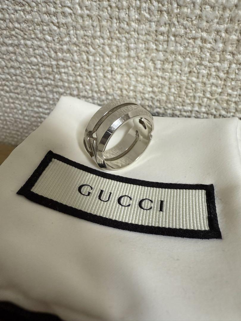 GUCCI インフィニティ ノット ワイド リング