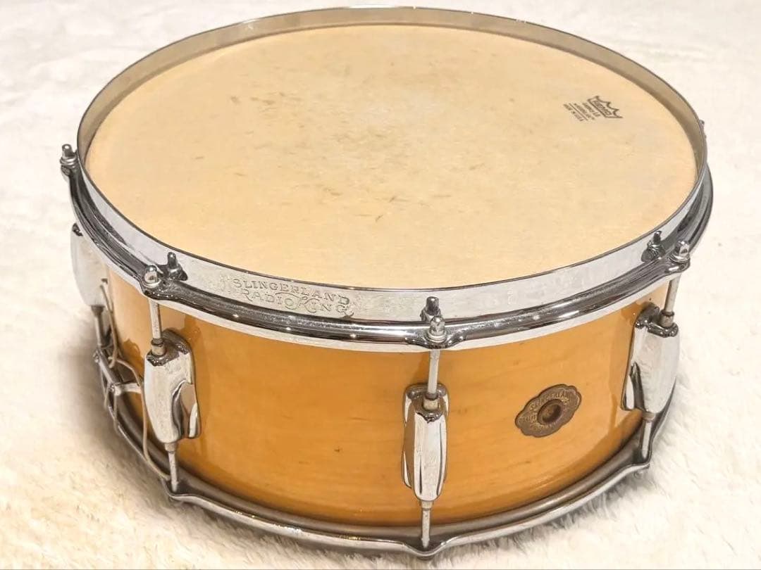 【貴重】Slingerland ラジオキング スネアドラム 14