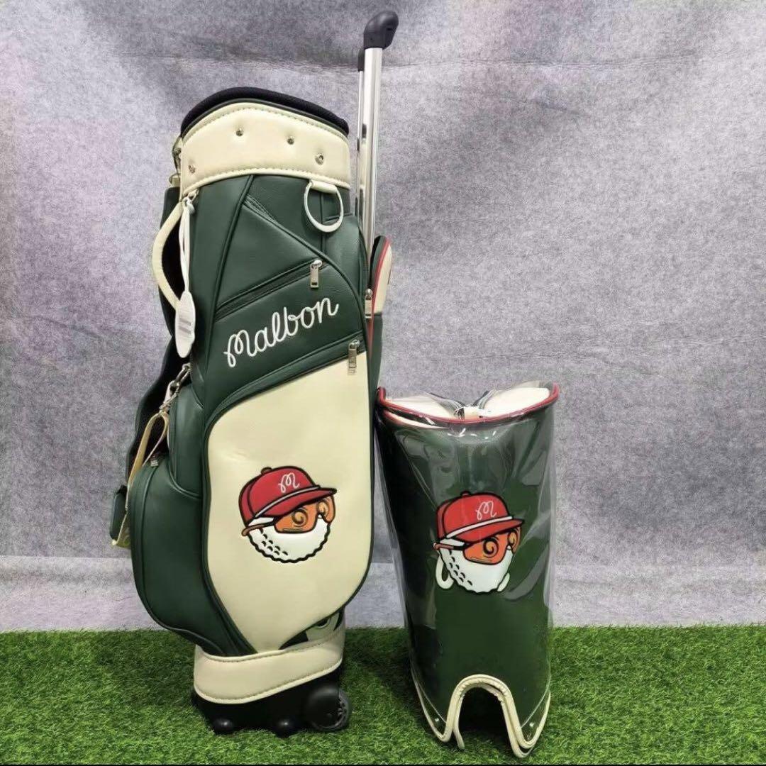Malbon golf マルボン ゴルフ キャディバッグ キャスター型